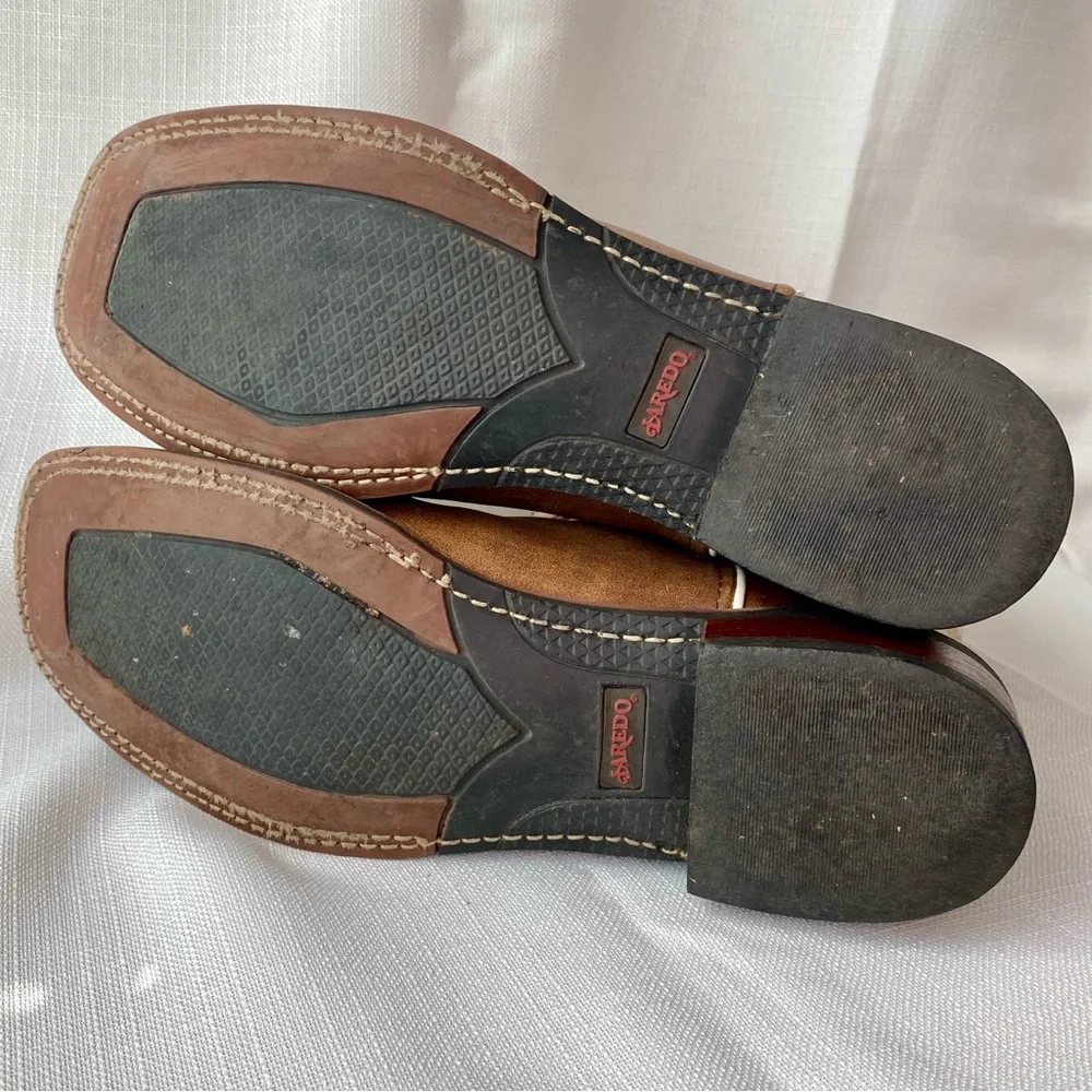 Laredo Kite Days Square Toe Western Cowboy Boots Mid Calf Women’s Size 11 - Picture 6 of 9